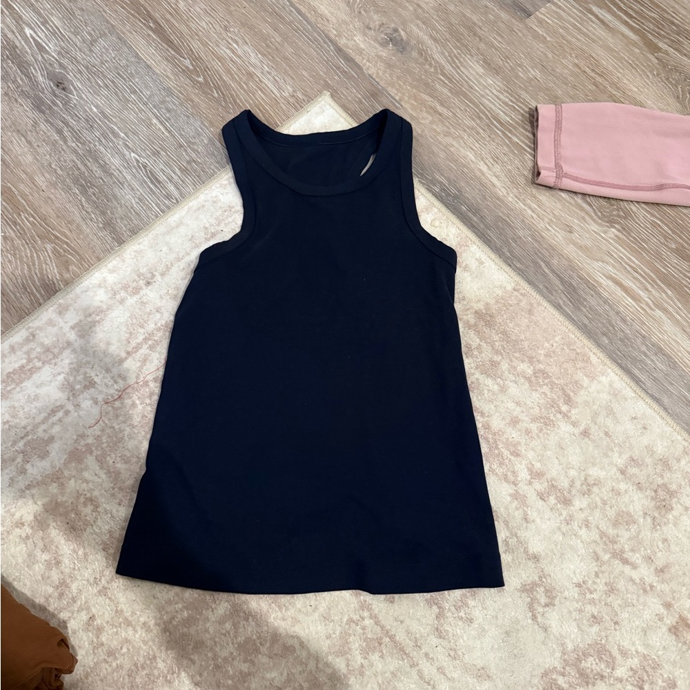Navy Blue Lululemon Align Tank Top